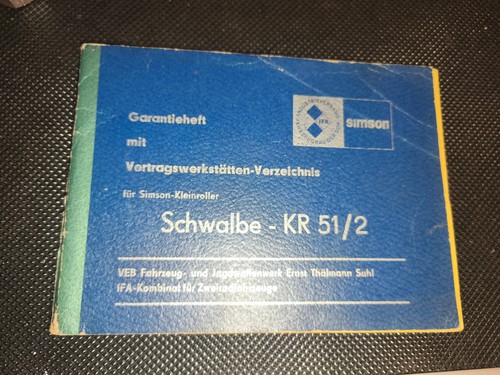 Simson 2 schwalbe - simson, 51/2