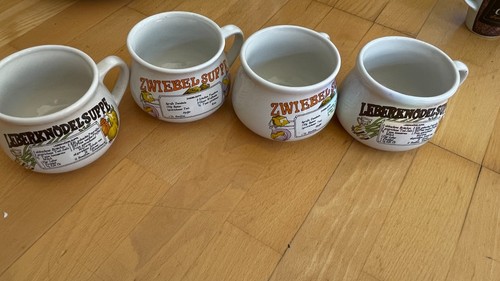 Große bauchige suppentassen - große,