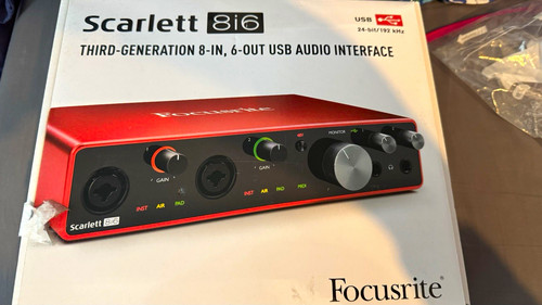 Focusrite scarlett 8i6 - 8i6, 3rd