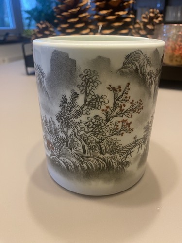 Antiker china pinseltopf - antiker,