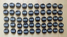 50 Kronkorken - Coca-Cola light - schwarz
