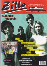 ZILLO MusikMagazin Nr. 11 November 1995 - Sonic Youth, Blur, Pulp