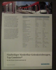 Erfurt Combino, Niederflur Gelenktriebwagen Erfurter Verkehrsbetriebe AG, 1999