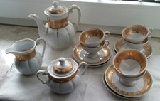 altes Mokkaservice 15 tlg