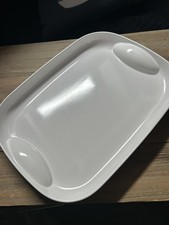 Allegra Servier Tablett weiß