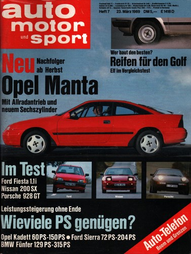 Zeitschrift auto motor und - zeitschrift,