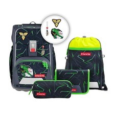 Schulranzen Jungen Step by Step GIANT Ninja Kimo 5-teiliges Set Schultasche