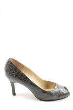 PETER KAISER Peeptoe Pumps Damen Pumps Gr. DE 38 dunkelbraun Casual-Look
