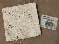 Travertin -Fliesen, 10x10x1