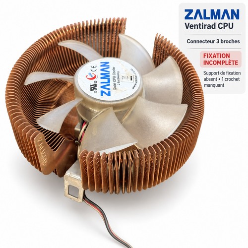 Ventirad zalman kupfer lüfter - ventirad,