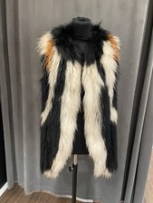 Pelzweste Pelz Weste Racoon