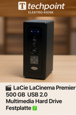 ? LaCie LaCinema Premier 500 GB USB 2.0 Multimedia Hard Drive Festplatte ✅