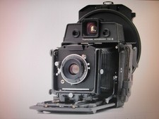 Horseman VH-R, 9x6 cm, Großformat, Topcor 90 mm / 5,6, rotier. Rücken, gebraucht