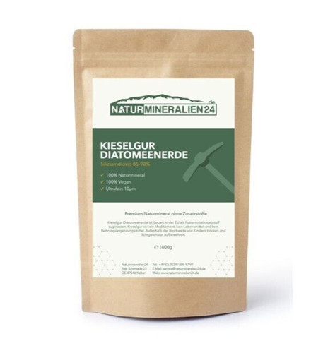 1kg kieselgur diatomeenerde - 1kg,