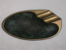 Franz Hagenauer ??? Österreichischer Elliptischer Messing Aschenbecher