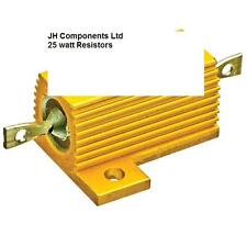 METALLVERKLEIDETE WIDERSTÄNDE 25 WATT DRAHTWICKLUNG