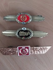 Spangen DDR Klassifizierungsabzeichen Uniformspangen 3 Abzeichen
