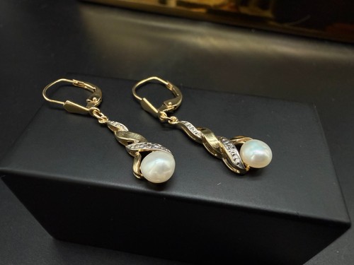 Ohrringe gelbgold 333 8 - ohrringe, /