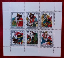 Briefmarken DDR Kleinbogen