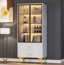 Glasvitrine 176x70x35 cm Regal