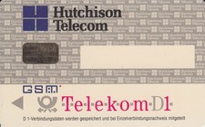 Muster-/Demokarte GSM / SIM - Hutchison  - D1     (704)
