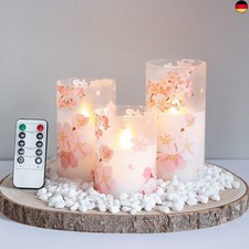 Flammenlose Glas LED Kerzen