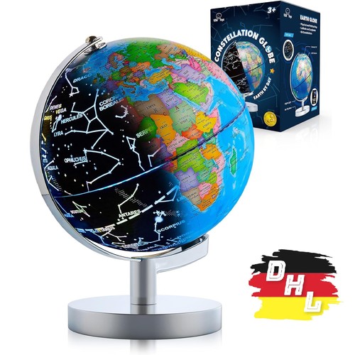 3in1 globus led deko weltkarte - led,