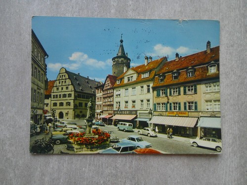 Kitzingen main markt - ak,
