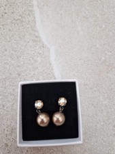 Konplott Ohrringe beige-braun
