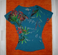 Desigual shirt tunika blau - desigual,