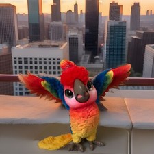 FurReal Friends Hasbro Papagei Pauli Interaktiv Singt Spricht wie Neu