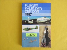 Fliegerkalender der DDR 1987 Militärverlag Berlin Transportflugzeuge Top