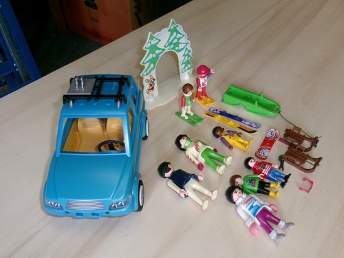 Playmobil winter set mit suv - mit,