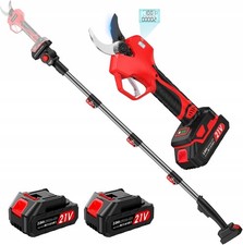 AOSTOK Elektrische Gartenschere 40 mm, mit Verlängerungsstange 2 m