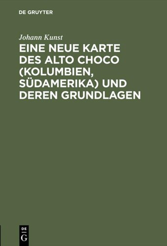 Eine neue karte des alto - karte, choco