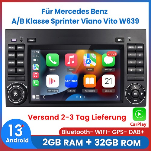 Für mercedes benz a b - 7”,