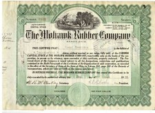Mohawk Rubber Company  1928