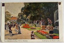 AK alt Bayrische Gewerbeschau