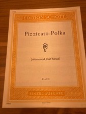 Johann & Josef Strauß / Pizzicato-Polka / für Piano / DIN-A4 / Notenheft
