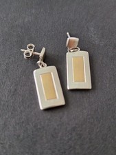 verspielte Silber Ohrringe von