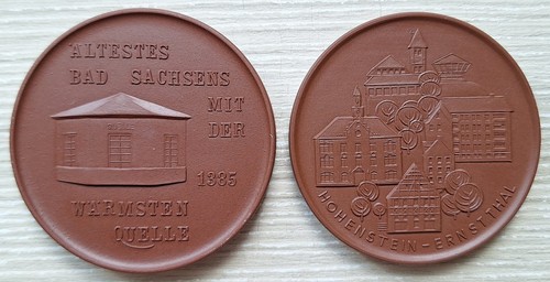 Gedenkmedaillen aus meissner - gedenkmedaillen,