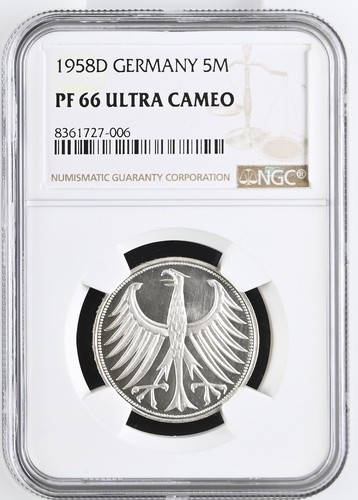 Münze brd 1958 - 1958, ngc