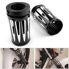 Schwarz Gabelhülsen