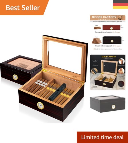 Eleganter zigarren humidor aus - humidor,