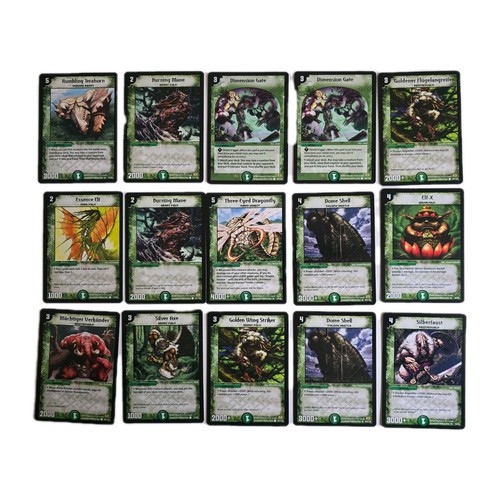 Duel masters karten - karten, stück