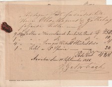 SWEDEN: Postal form, Receipt