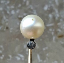 Antike Krawattennadel Perle
