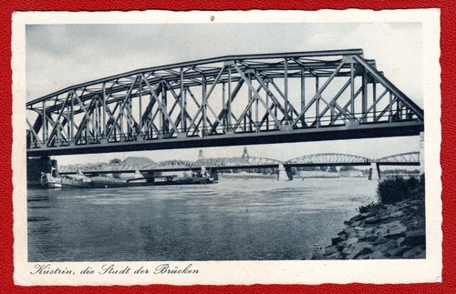 Alte litho cüstrin - ak,