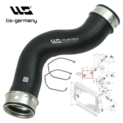 Ladeluftschlauch für audi - ladeluftschlauch,