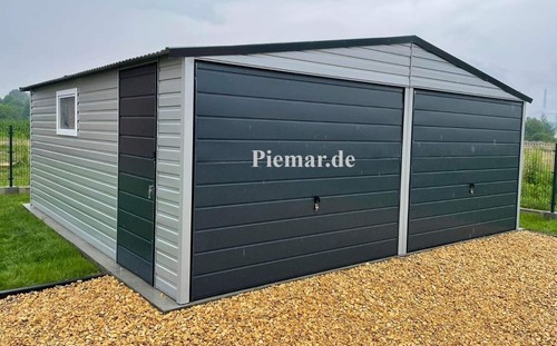 Blechgarage 6x5x2 65m - blechgarage, 6x5x2,65m